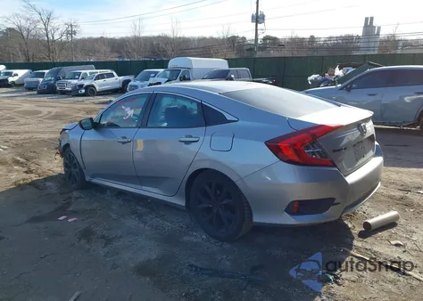 2019 Honda Civic Lx z USA, uszkodzony, nr VIN 2HGFC2F66KH536962